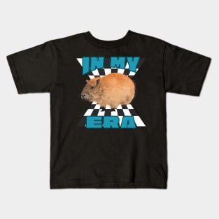 In My Era Capybara Meme Ironic Retro Cute Viral Kids T-Shirt
